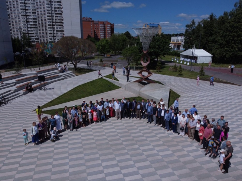 Научный арт-объект «Сингулярность» открыт в Черноголовке