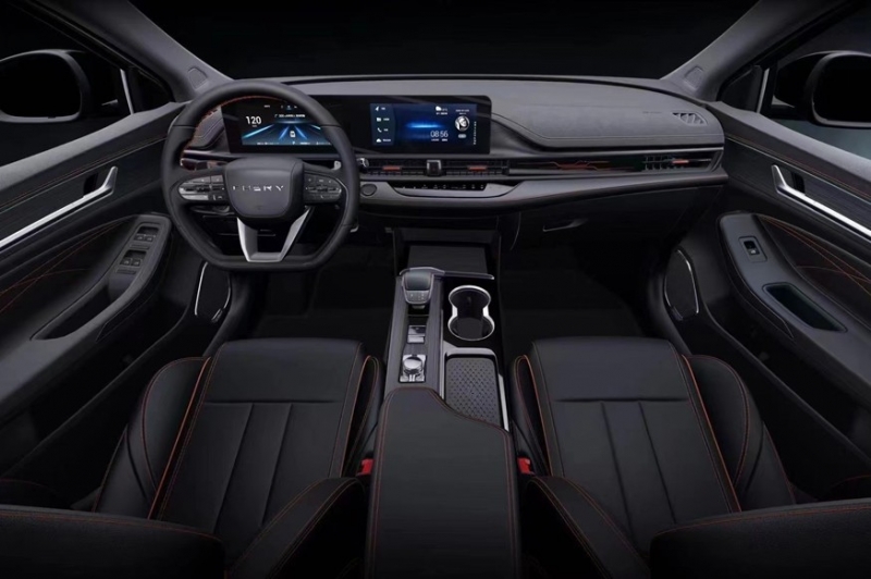 Рассекречен салон Chery Arrizo 5 GT: новая передняя панель и вытянутое табло