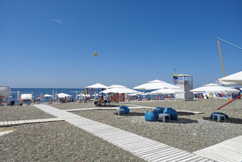 В Сочи открыли второй экопляж