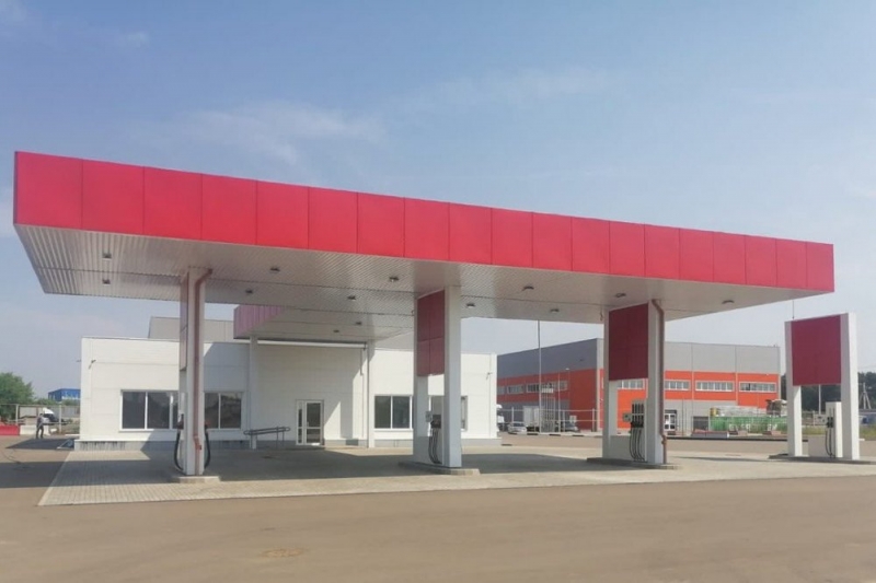 Новую АЗС построили вблизи деревни Пуршево городского округа Балашиха