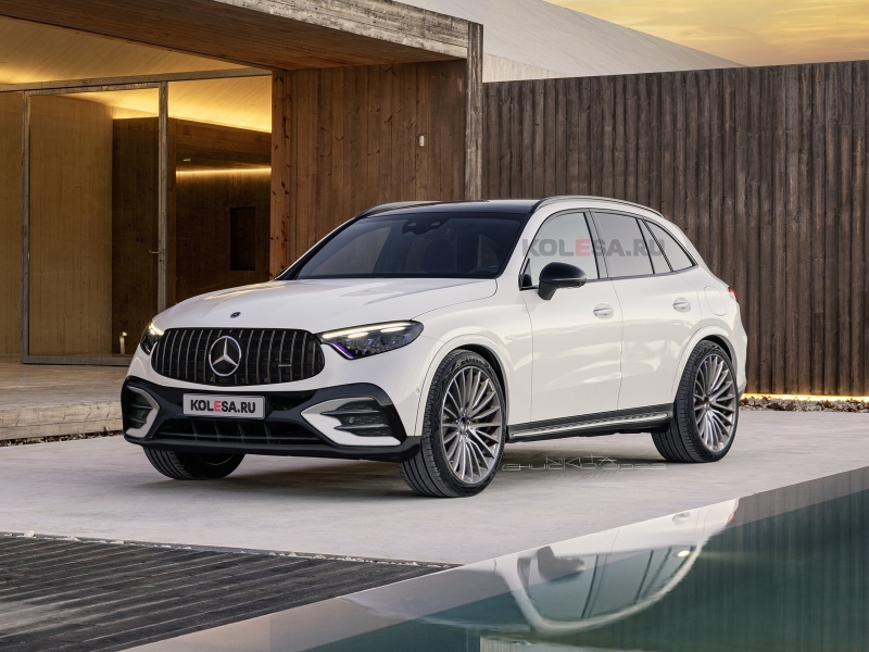 Новый Mercedes-AMG GLC 63: первые изображения