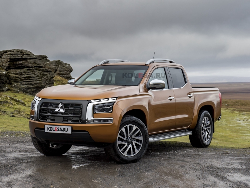 Новый Mitsubishi L200: первые изображения