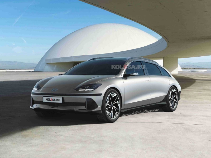 Новый универсал Hyundai Ioniq 6 Shooting Brake: первые изображения