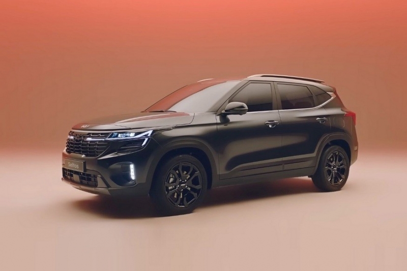 Обновлённый кроссовер Kia Seltos детально раскрылся на видео