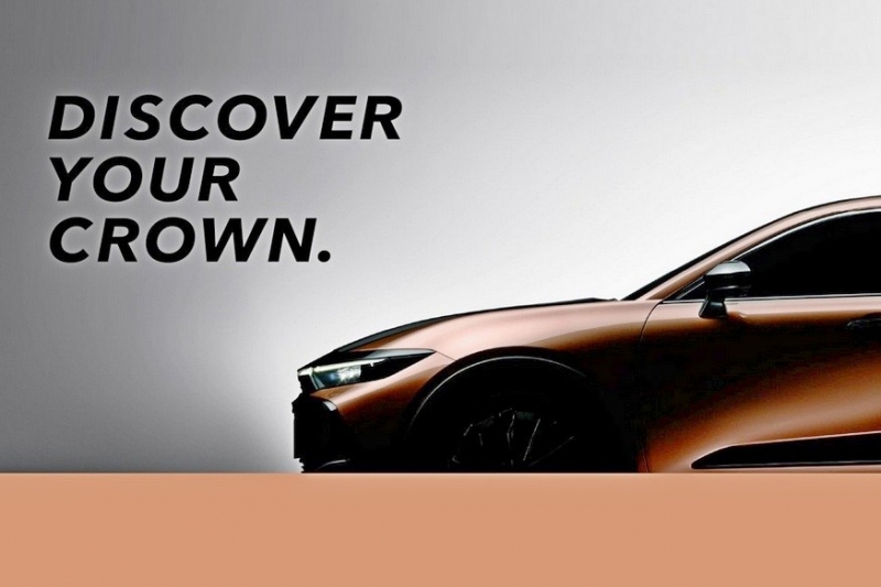 Превратившаяся в «кроссовер» Toyota Crown показалась на тизерах