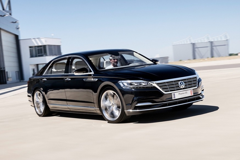 Роскошный седан Volkswagen Phaeton второго поколения: он был почти готов!