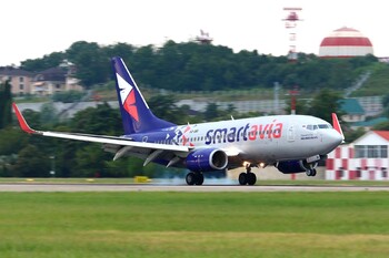 Smartavia начнёт летать из Екатеринбурга в Москву