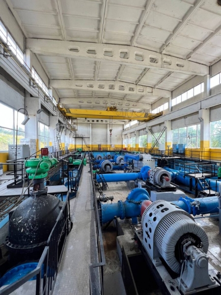 В Орехово-Зуевском районе продолжается реконструкция насосной станции №1