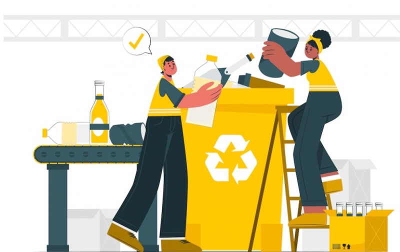 Цех по переработке промышленных отходов запустили в столице