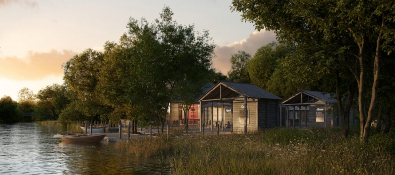 Как в Коломне будет выглядеть новая зона отдыха на берегу реки Коломенка