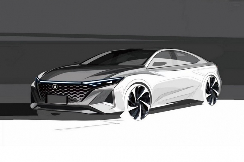 Конкурент растянутой Джетты от Changan сменил имидж и получил новый салон