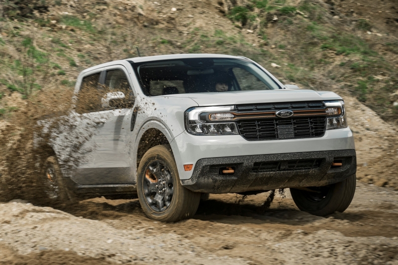 Легковой пикап для бездорожья Ford Maverick Tremor: две муфты и увеличенный клиренс