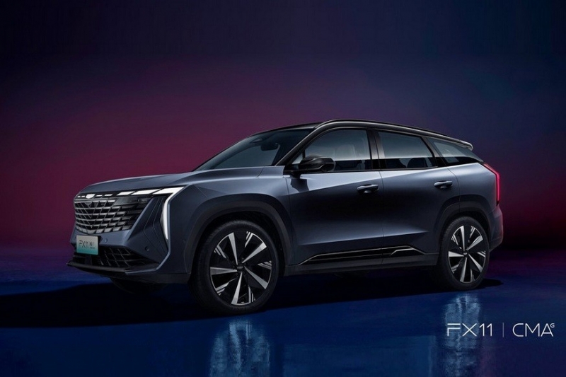 Новый кроссовер Geely FX11 с начинкой Volvo застукали «на воле» без камуфляжа