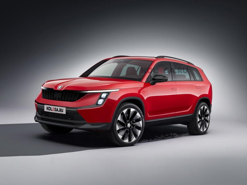 Новый Skoda Kodiaq: каким он может быть
