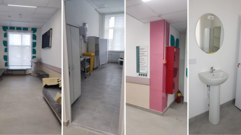 В Ленинском городском округе достраивают новую поликлинику