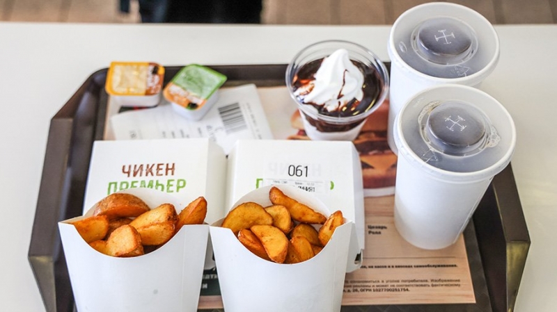 Брендированная упаковка появится во «Вкусно — и точка» в ноябре