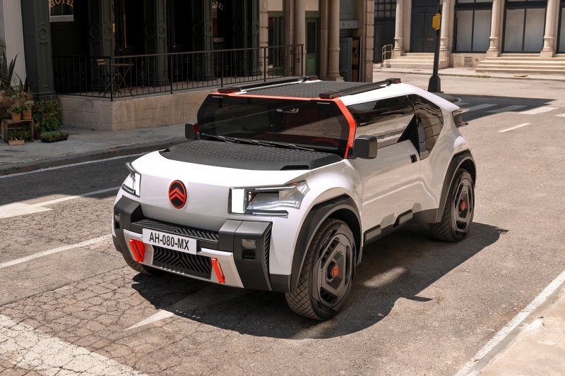 Citroen Oli: лёгкий электрический пикап-трансформер для эпохи бережливости