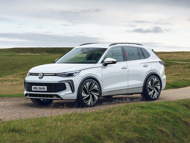 Новый Volkswagen Tiguan: первые изображения