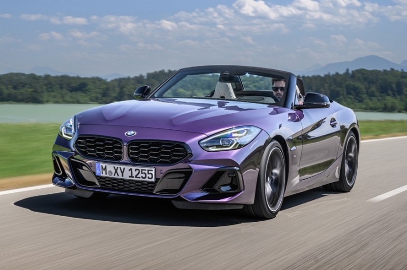 Обновлённый BMW Z4 получил подправленную внешность, но технику трогать не стали