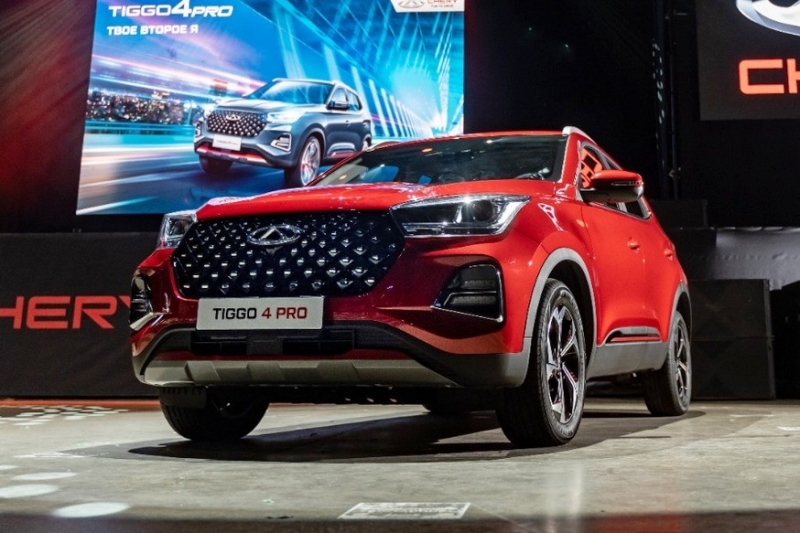Обновлённый кроссовер Chery Tiggo 4 Pro добрался до России: объявлены цены