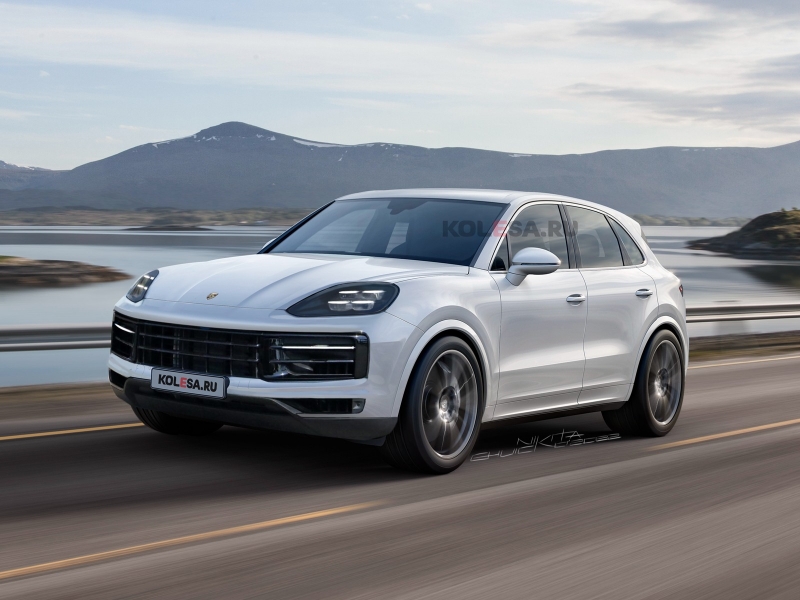 Рестайлинговый Porsche Cayenne: новые изображения