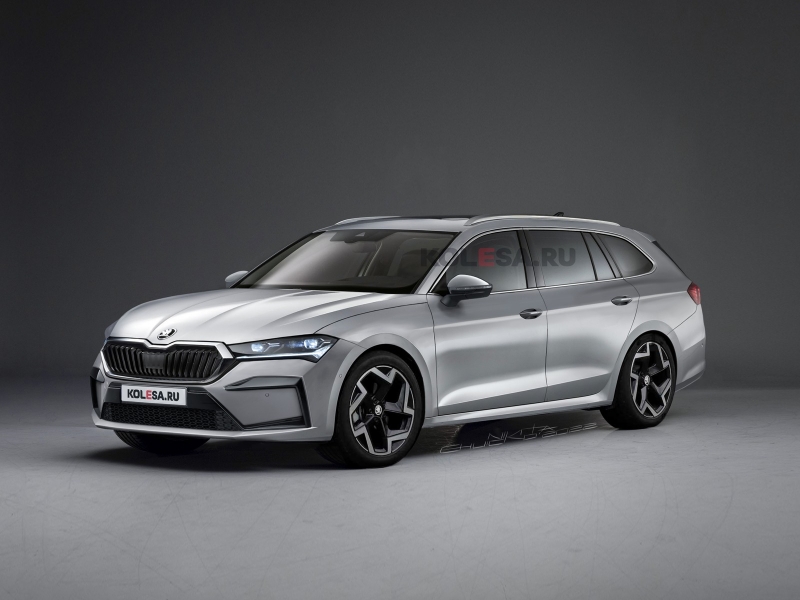 Skoda Superb нового поколения: первые изображения