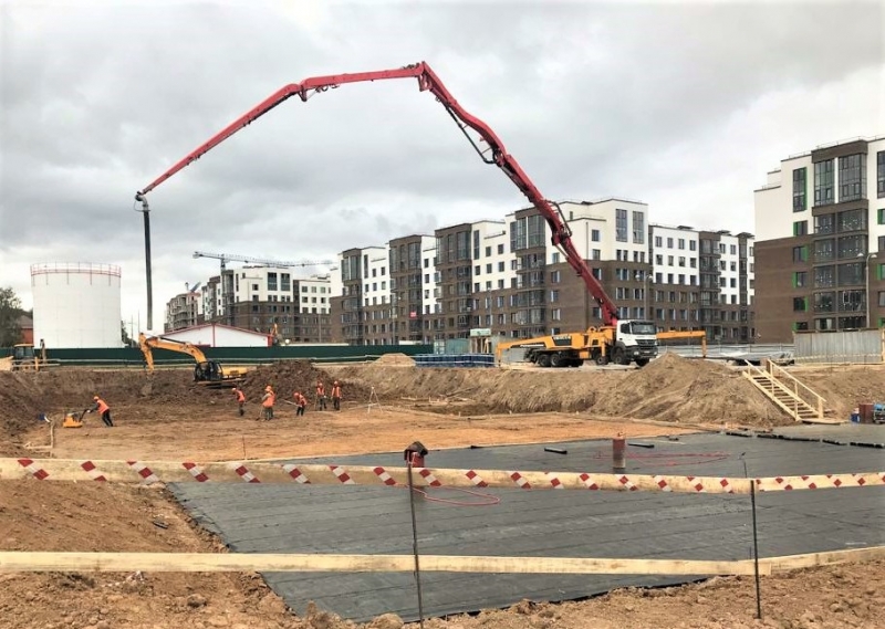 Строители приступили к возведению детского сада в Мытищах