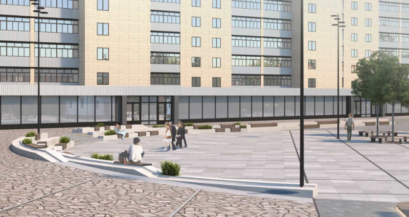 В Ступино выполнено более 30% работ по благоустройству площади Металлургов