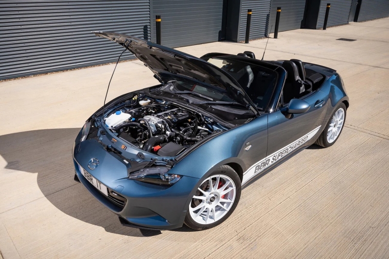 Компрессорная Mazda MX-5 от британского тюнера BBR: до 250 л.с. за разумные деньги