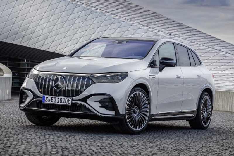 Mercedes EQE SUV: облик в стиле старшего SUV, пять версий и только одна батарея