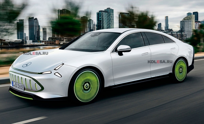 Mercedes может представить новинку на базе Vision AMG: первое изображение