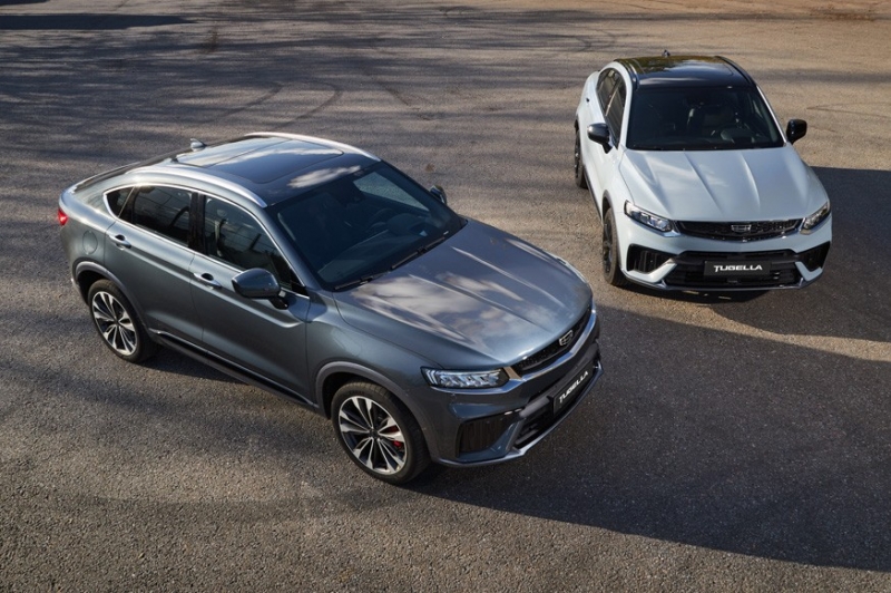 Обновлённый кроссовер Geely Tugella в РФ: цены и комплектации