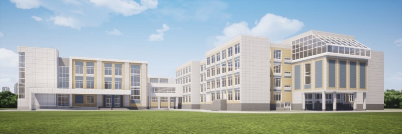 Определен подрядчик на строительство учебной пристройки к школе №14 в Долгопрудном