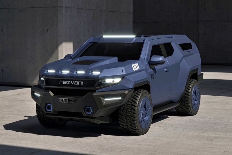 Rezvani Vengeance: брутальный внедорожник в армейском стиле на базе Cadillac Escalade