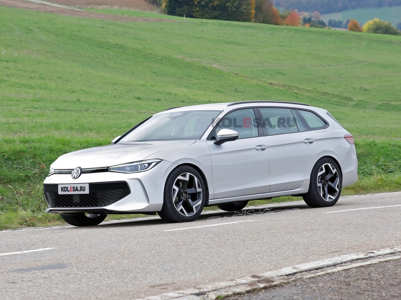 Volkswagen Passat следующего поколения: новые изображения