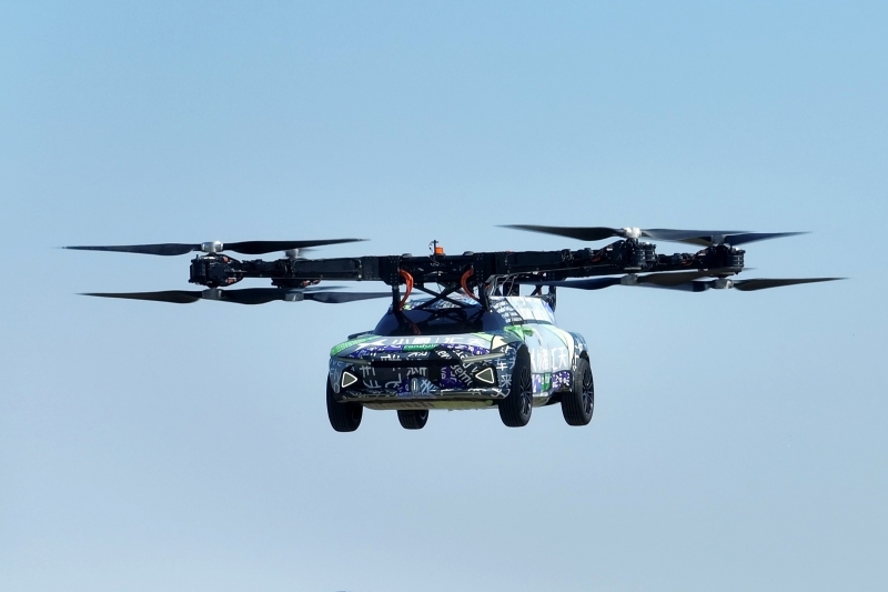 Xpeng изменила дизайн своего аэромобиля: в 4 раза больше винтов и первый живой полёт