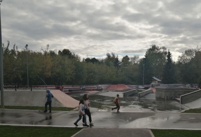 Экстрим-зоны появились в пяти парках Подмосковья