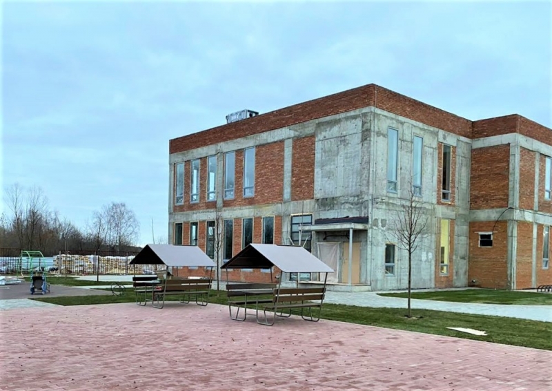 Готовность центра культурного развития в Раменском достигла 60%