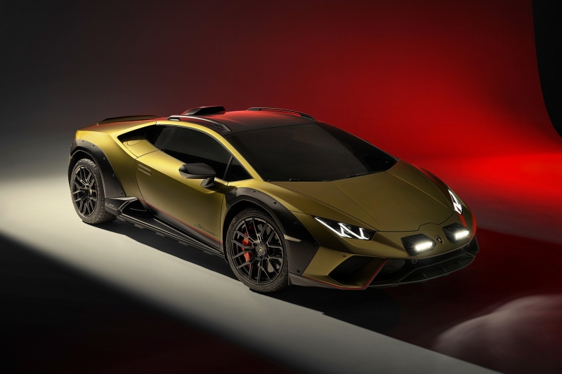 Lamborghini Huracan Sterrato: увеличенный клиренс, защищённый кузов и раллийный режим