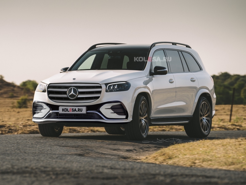 Обновлённый Mercedes-Benz GLS: первые изображения
