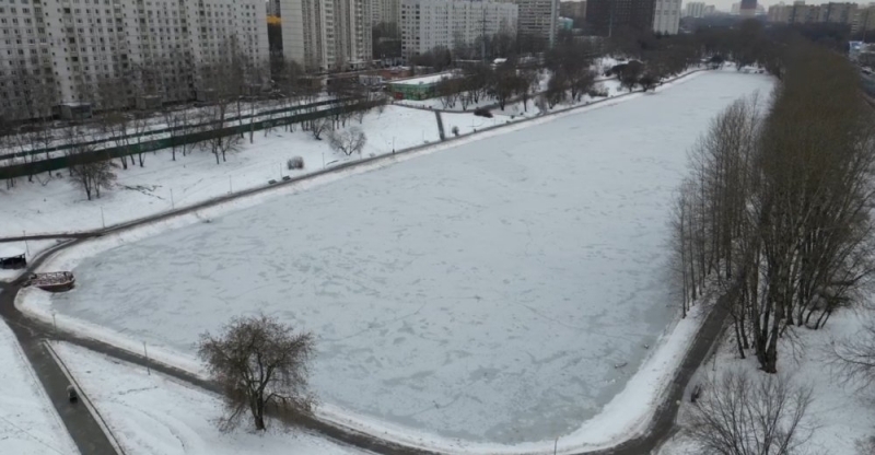 Проведена реконструкция Мазиловского пруда на западе Москвы
