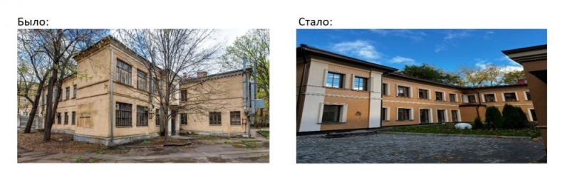 В районе Марьина Роща восстановили здание начала ХХ века