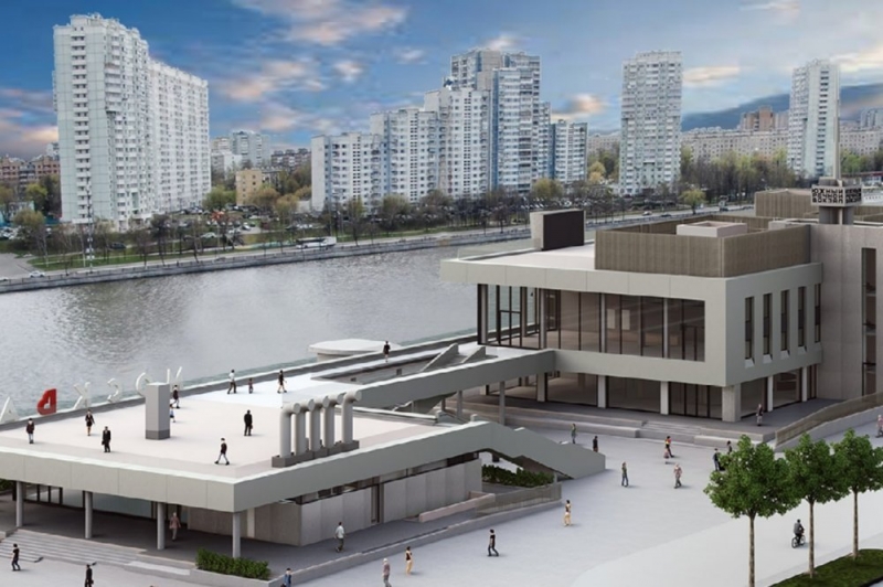 Исторический облик Южного речного вокзала сохранят при реконструкции