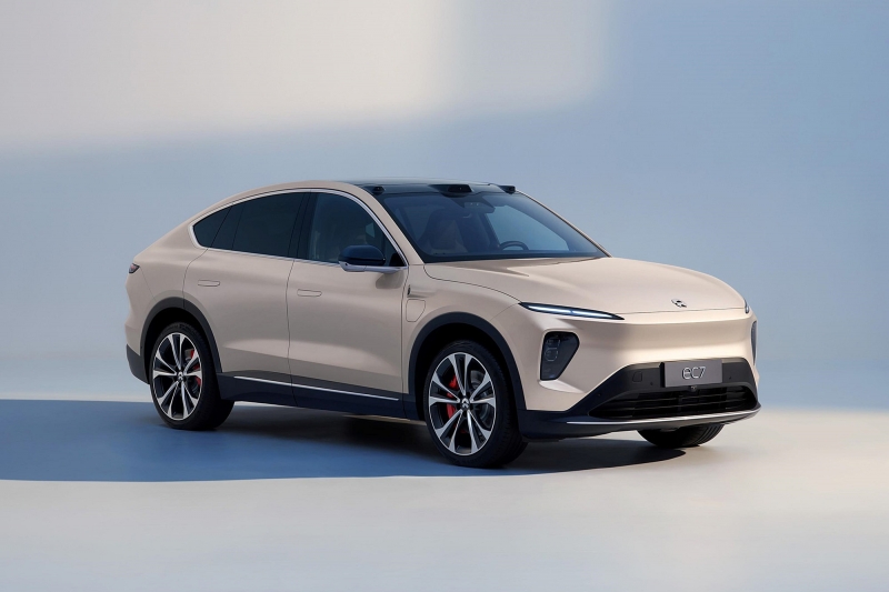 Купеобразный кроссовер Nio EC7: рекордная аэродинамика и батарея по подписке