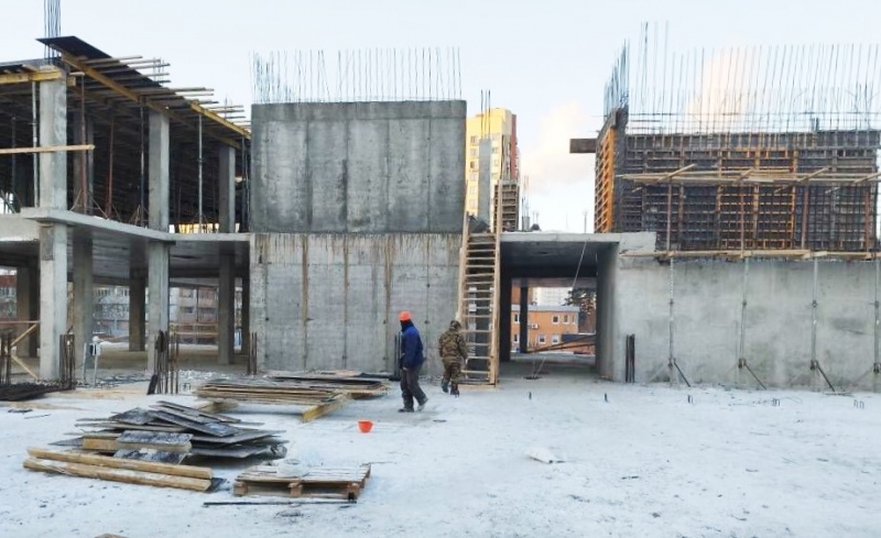 Новый корпус гимназии №14 в Одинцово готов на 25%