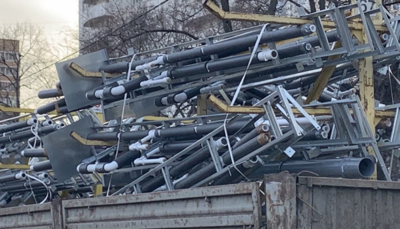 В Басманном районе ликвидировали незаконную пристройку