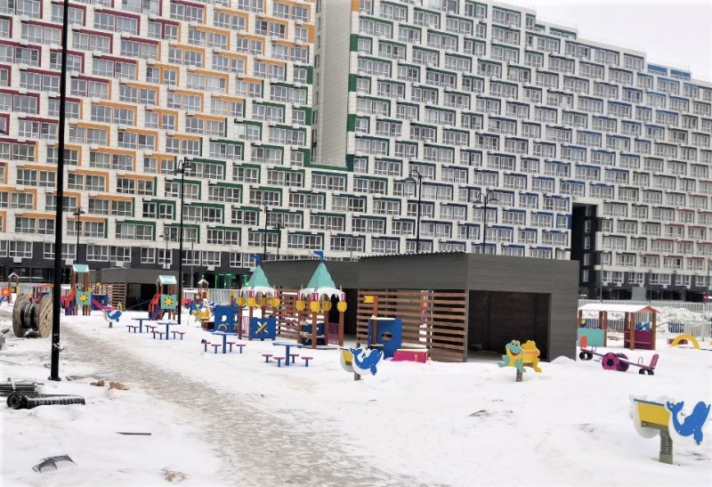 Детский сад в Королеве построен более чем наполовину