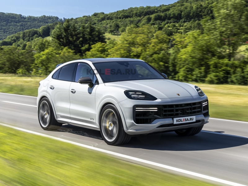 Рестайлинговый Porsche Cayenne Coupe: новые изображения