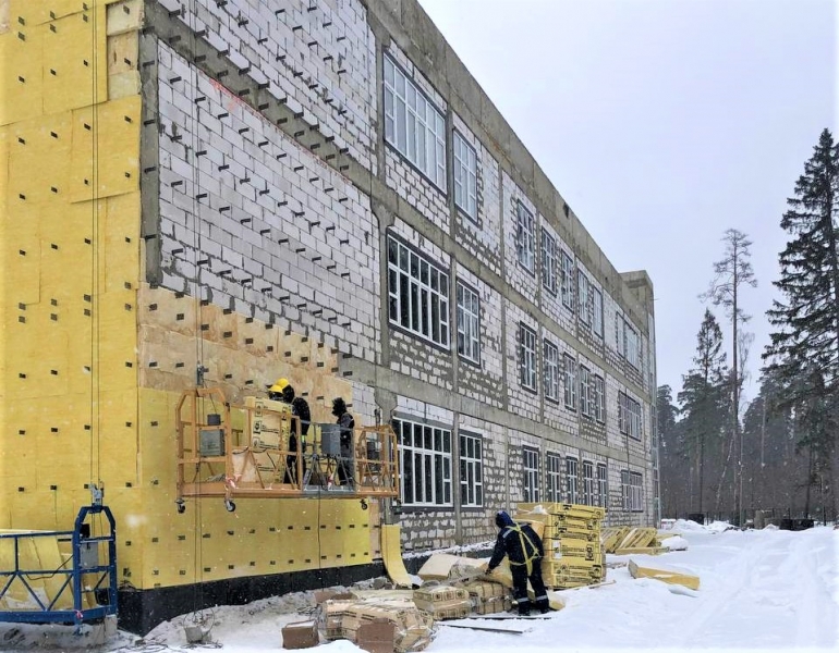 Стройготовность нового школьного корпуса в Ногинске – 60%