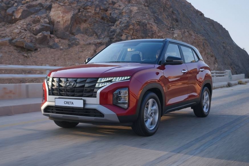 В Россию привезли Hyundai Creta с дизайном «под Tucson»